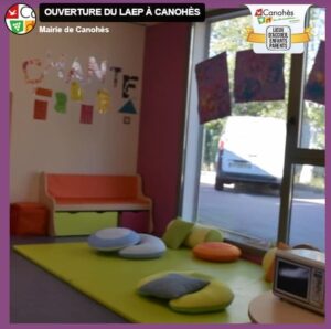 Photo de l'intérieur du Laep El niu situé à Canohès